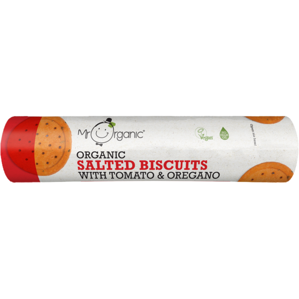 Mr Organic Savoury Biscuits with Tomato & Oregano