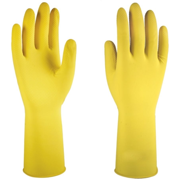 Natural Latex Yellow Rubber Gloves – Extra Large (Ecoliving) – Eco ...